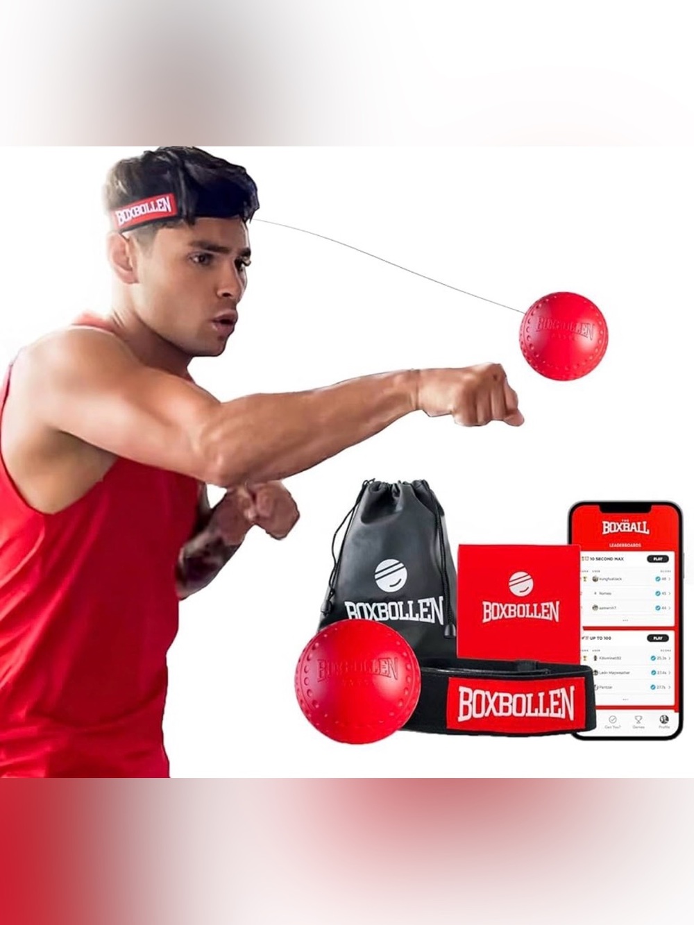 Boxbollen Reflex Training Agility Ball Boxing MMA Brand New In Box